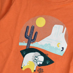 OBAIDI ORANGE WILDERNESS T-SHIRT