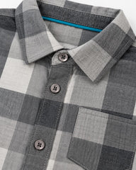 OKAIDI GREN CHECK LONG SLEEVE SHIRT