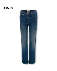 ONLY BLUE WIDE LEG DENIM JEANS