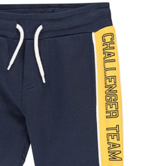 ORCHESTRA BLUE FRENCH TERRY JOGGER WITH CONTRASTING SIDEBANDS