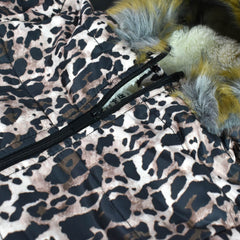 OSHKOSH CHEETAH ZIPPER HOOD JACKET