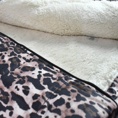 OSHKOSH CHEETAH ZIPPER HOOD JACKET