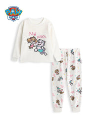 PAW PATROL GIRLS WHITE PYJAMA SET