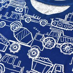 PEPCO BLUE TRUCKS PRINTED T-SHIRT