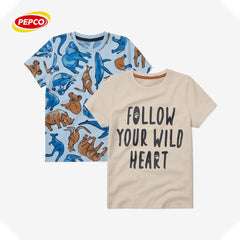 PEPCO FOLLOW YOUR HEART PACK OF 2 T-SHIRT