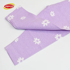 PEPCO LIGHT PURPLE FLOWERS PRINTED LEGGING