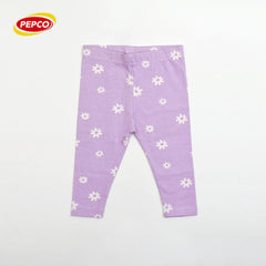 PEPCO LIGHT PURPLE FLOWERS PRINTED LEGGING