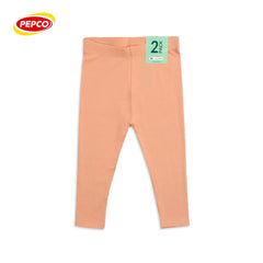 PEPCO ORANGE FLORAL PACK OF 2 LEGGINGS