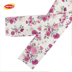 PEPCO WHITE PINK FLORAL PRINTED LEGGING