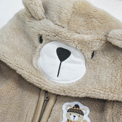 PL BABY BROWN BEAR PRAMSUIT