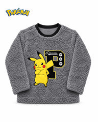 POKEMON PICKACHU BOYS FLEECE PYJAMA SET