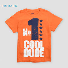 PRIMARK COOL DUDE PRINTED T-SHIRT