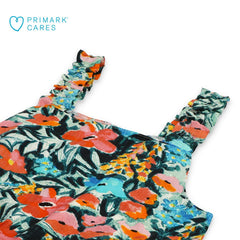 PRIMARK JUNGLE GIRLS PRINTED ROMPER
