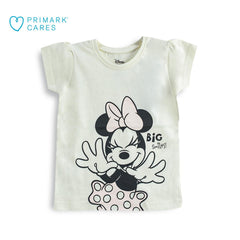 PRIMARK OFF WHITE DISNEY MICKEY TOP