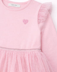 PRIMARK PINK BLUSH SPARKLE TULLE TWIRL DRESS