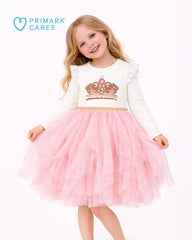 PRIMARK PRINCESS CROWN SPARKLE TULLE DRESS