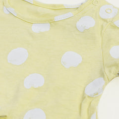 PRIMARK YELLOW POLKA DOT ROMPER