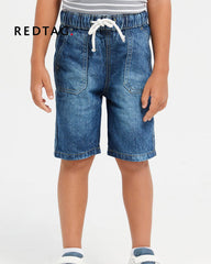 REDTAG BOYS PULL ON DENIM SHORTS