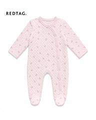 REDTAG DISTY FLORAL QUILTED ROMPER