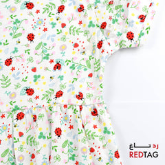 REDTAG LADYBIRD PRINTED DRESS