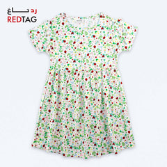 REDTAG LADYBIRD PRINTED DRESS