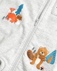 RIACHUELO BABY WOODLAND ANIMALS ROMPER