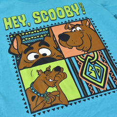 SCOOBY DOO BLUE PRINTED T-SHIRT