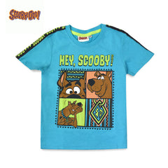 SCOOBY DOO BLUE PRINTED T-SHIRT