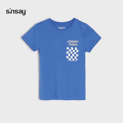 SINSAY BLUE LOONEY TUNES TAZ T-SHIRT