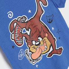 SINSAY BLUE LOONEY TUNES TAZ T-SHIRT