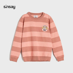 SINSAY PINK STRIPED PAW PATROL JUMPER