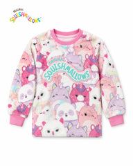 SQUISHMELLOWS CHARACTER FLEECE PYJAMA SET