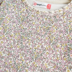 TARGET FLORAL RIBBED TOP WITH PYJAMA SET