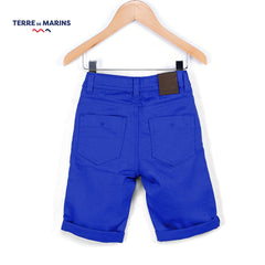 TERRE DE MARINS BLUE DENIM BERMUDA