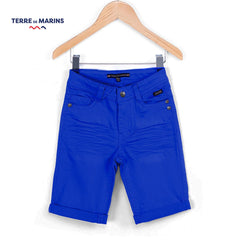 TERRE DE MARINS BLUE DENIM BERMUDA