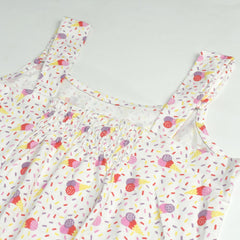 TOPOLINO OFFWHITE ICECREAM JUMPSUIT