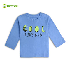 TOTTUS BLUE COOL LIKE DAD T-SHIRT
