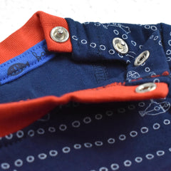 TU BABY DARK BLUE MARINE T-SHIRT