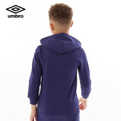 UMBRO LARGE LOGO NAVY HOODED TRACKSUIT