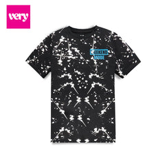 VERY BLACK AND WHITE PRINTED T-SHIRT
