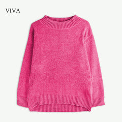 VIVA DARK PINK SHINELLE JUMPER