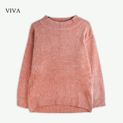 VIVA PASTEL ORANGE SHINELLE JUMPER