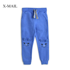 X-MAIL BLUE RABIT PRINTED GIRLS TROUSER