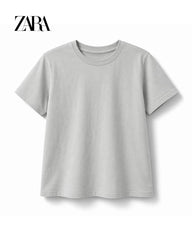ZARA ASH GREY PALIN SHORT SLEEVE T-SHIRT