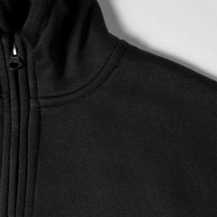 ZARA BLACK HOODED SWEATSHIRT WITH ZIP