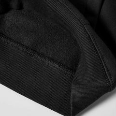 ZARA BLACK HOODED SWEATSHIRT WITH ZIP