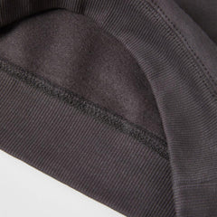 ZARA CHARCOAL RIBBED TRUCKER NECK SWEATSHIRT 771