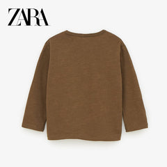 ZARA RAINI'S HONEY F/S COTTON TSHIRT
