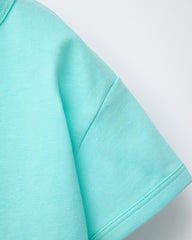 ZARA TURQUOISE PLAIN T-SHIRT