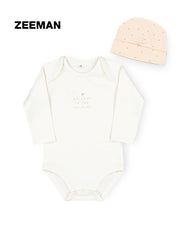 ZEEMAN WELCOME TO THE UNIVERSE ROMPER WITH CAP